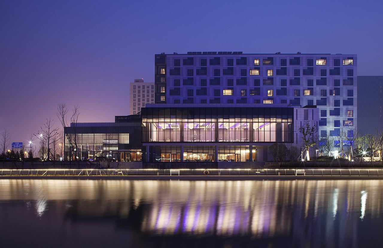 Langham Place, Ningbo Culture Plaza Eksteriør billede