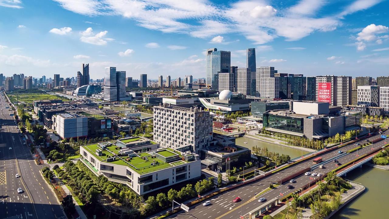 Langham Place, Ningbo Culture Plaza Eksteriør billede